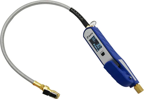 Astro Tool s 3019B Inflador de neumáticos digital recargable profesional - cuerpo de aluminio, manguera inoxidable