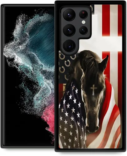 Miniatura 34 de Funda compatible con Samsung Galaxy S22 Ultra, funda protectora antideslizante y a prueba de golpes para hombres y mujeres, goma de silicona suave +