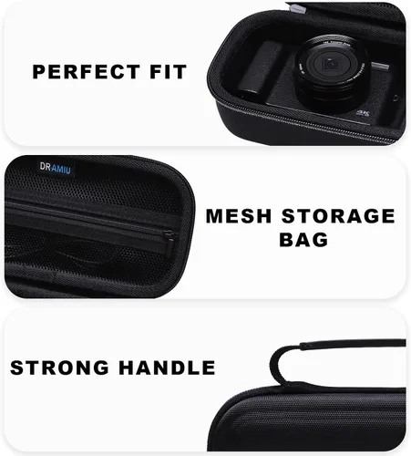 Miniatura 3 de Funda para cámara digital 4K compatible con VJIANGER, Duluvulu, TEFTYMON, Aboobu, Zostuic, Oiadek, SIXTARY, Gavonde, NIKICAM, YIGLLO para cámara