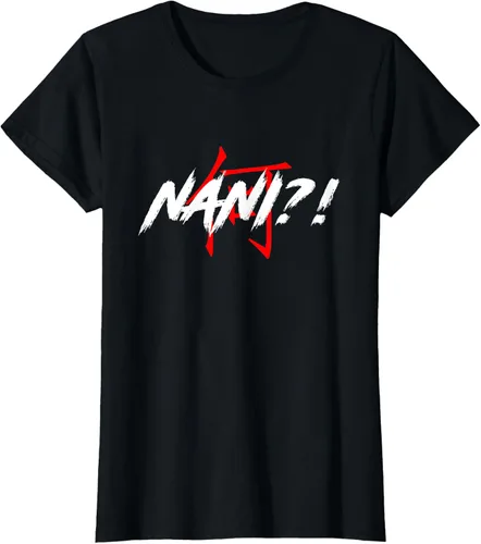 Miniatura 47 de Nani Meme Anime Japanese Camiseta, Negro, S