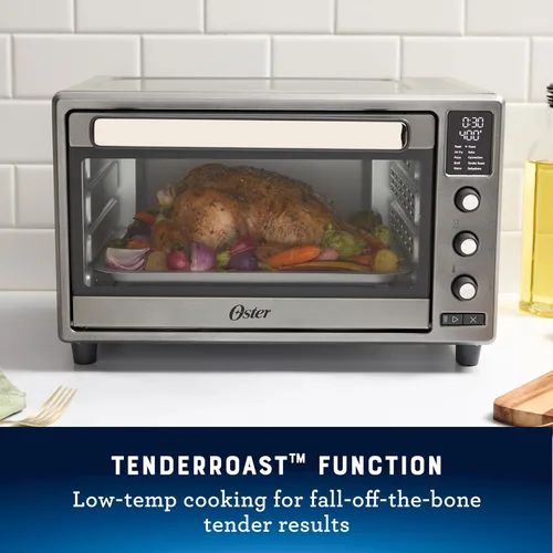 Miniatura 5 de Oster Freidora de aire de 10 funciones Horno tostador Horno Encimera