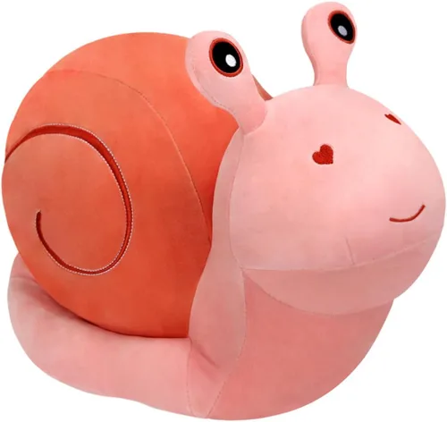 Miniatura 8 de Almohada de Peluche de Caracol Juguete Lindo Animal de Peluche Caracol Peluche Kawaii Decoración Suave Muñecos de Peluche Regalos para Adultos Niños