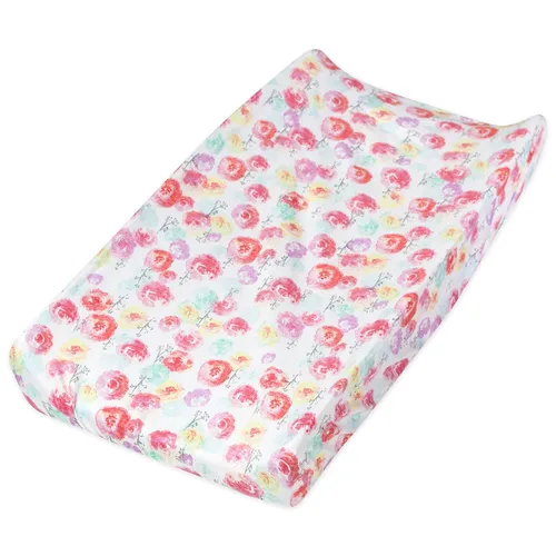 Miniatura 20 de HonestBaby Funda para cambiador de algodón orgánico unisex para bebé y pijamas para niños pequeños, azul claro (algodón terry), paquete de 1 unidad