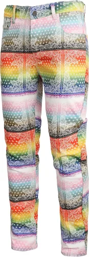 Miniatura 98 de Enrica Pantalones vaqueros estampados casuales para hombre