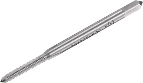 uxcell Macho de fresado de rosca 2-56 UNC, M42 HSS (acero de alta velocidad) sin recubrimiento 3 flautas rectas Máquina Tornillo roscado Macho 2B