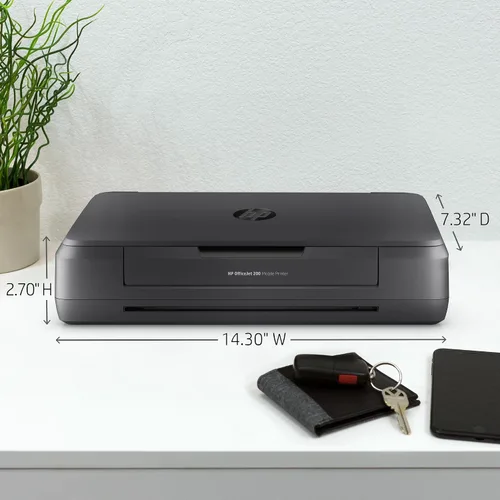 Miniatura 8 de Impresora móvil HP Officejet 200 con paquete de tinta XL, Negro