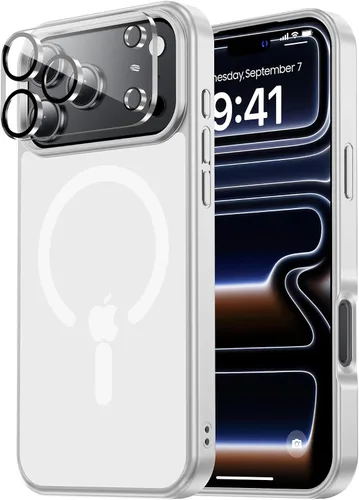 Miniatura 21 de Tigowos Magnetic Guardian - Funda diseñada para iPhone 11 Pro [probada en caídas de grado de 10 pies y compatible con MagSafe] Funda delgada Negro