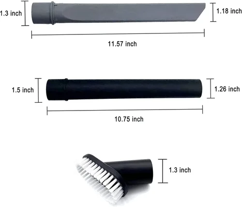 Miniatura 6 de Bvhonwe Accesorios de Aspiradora Kit de Limpieza Herramienta para Hendiduras+Varilla de Plástico+Cepillo para Polvo Compatible con Bissell Cleanview
