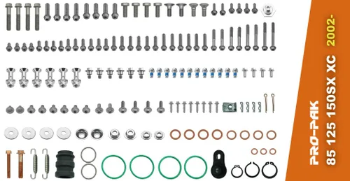 Miniatura 2 de Specmoto KTM Kit de pernos específicos de dos tiempos. Compatible con: KTM 85 105 125 144 150 SX XC y XCW Serie Modelo de Dos Tiempos Motocicleta
