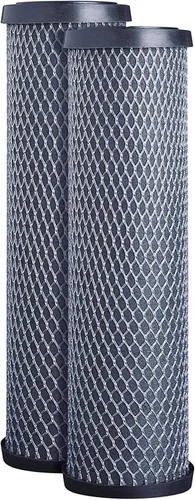 Miniatura 2 de CFS Compatible con WFPFC8002, WFPFC9001, FXWTC, SCWH-5, WHEF-WHWC, WHCF-WHWC, CTO10, T01, C1 Cartucho de filtro de carbono, 9-3/4" x 2-1/2", 5