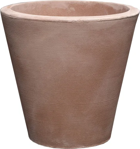 Miniatura 21 de Crescent Garden Madison Planter– Maceta resistente a la intemperie, doble pared para interiores y exteriores con orificio de drenaje, contenedor