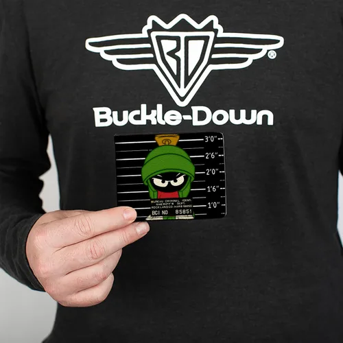 Miniatura 3 de Buckle-Down Cartera plegable para hombre Marvin The Martian