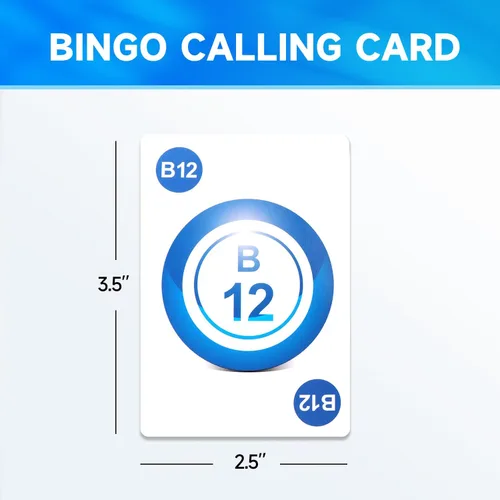 Miniatura 2 de GSE Games & Sports Expert Tarjetas de bingo reutilizables con revestimiento de plástico, 3.5 x 2.5 pulgadas, tamaño de póquer, baraja de tarjetas