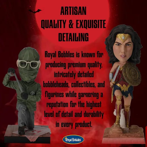 Miniatura 2 de Royal Bobbles DC Comics Batman - 6 pulgadas de alto - Estatua coleccionable Bobblehead
