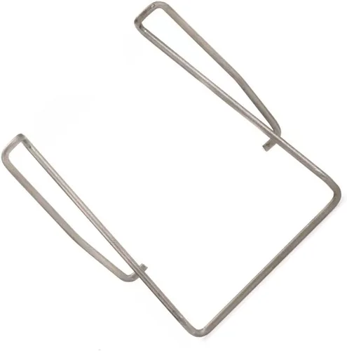 Miniatura 2 de Abrazadera metálica de repuesto para transmisor Sennheiser SK 100 G4, paquete de 2
