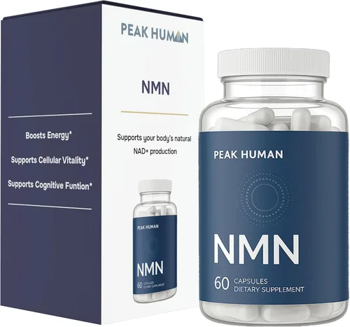 Beta-NMN | Precursor de mononucleótido de nicotinamida beta NAD+ – Energía celular avanzada y longevidad – Promueve la vitalidad, la función