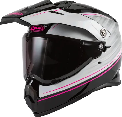 Miniatura 10 de Gmax AT-21 Adventure Raley Casco Rojo Blanco