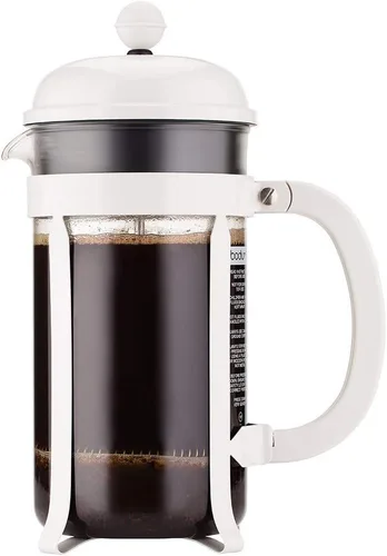 Miniatura 2 de Bodum 51oz Cafetera de prensa francesa Chambord, vidrio borosilicato resistente al calor, acero inoxidable pulido – Fabricado en Portugal Cromo