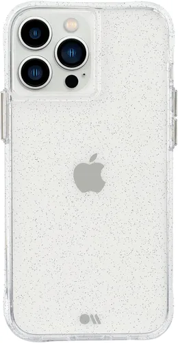 Case-Mate Funda para iPhone 13 Pro Max para mujeres [protección contra caídas de 10 pies] [carga inalámbrica] Funda transparente cristalina para