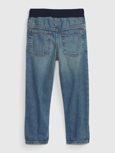 Miniatura 3 de GAP Jeans ajustados de cintura acanalada para niños