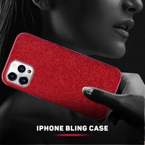 Miniatura 6 de MATEPROX - Funda compatible con iPhone 12 Pro y iPhone 12, carcasas con brillantinay para niñas y mujeres.