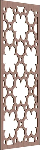 Miniatura 59 de Ekena Millwork WALW14X35X0250STGRO Southgate - Paneles de pared decorativos de madera con calado, 13 3/8 pulgadas de ancho x 34 3/8 pulgadas de rojo