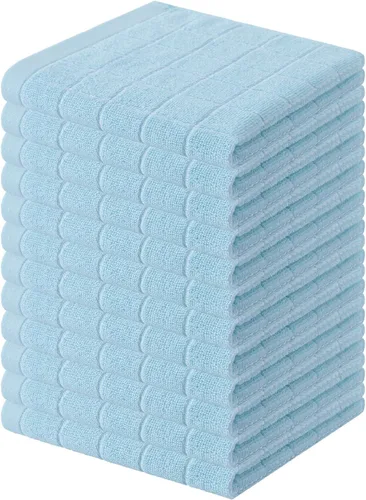 Miniatura 171 de Homaxy Paños de cocina 100% algodón de felpa, toallas de cocina ultra suaves y absorbentes para la cocina, adecuadas para secar y lavar platos