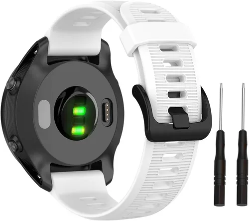 Miniatura 13 de ISABAKE Correa de reloj para Garmin Forerunner 935/945/955/965/745, pulsera de repuesto de silicona de 0.866 in para Fenix 5 Plus/Fenix 6