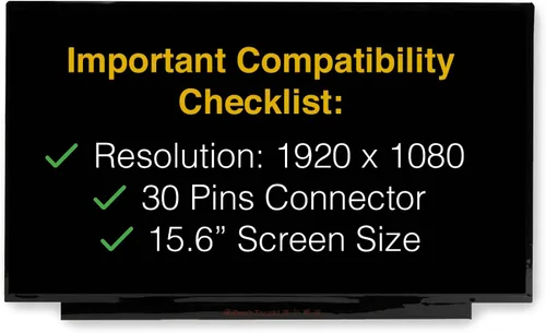 Miniatura 3 de Pantalla de repuesto para Acer Nitro 5 AN515-57 30 pines FHD 1920x1080 Pantalla LED LCD mate con herramientas y cinta Matte, LCD LED Display