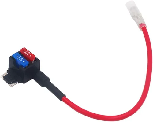 Miniatura 2 de FULARR® - Juego de 5 fusibles de perfil bajo ACN de alta calidad para añadir un circuito, portafusibles de hoja trasera de cerdito con arnés