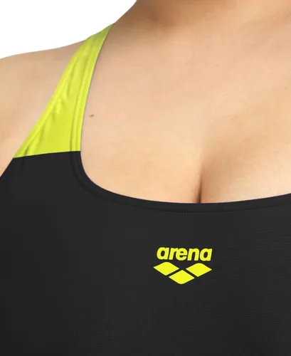 Miniatura 3 de ARENA Performance - Traje de baño de una pieza para mujer, talla grande, resistente al cloro, MaxLife