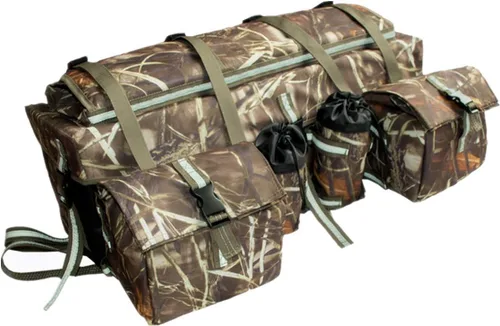 Miniatura 2 de Bolsa de carga UNISTRENGH ATV. Bolsa de engranaje trasera. Bolsa de 600D Oxford impermeable con franja reflectante, almacenamiento en la parte