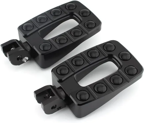 Miniatura 4 de Par de reposapiés de bicicleta deportiva antideslizante para Ducati Scrambler 800 400 1100 2013-2023, pedal de reposapiés delantero y trasero (negro)
