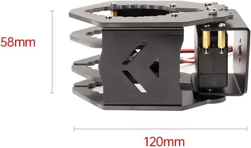 Miniatura 7 de Garra mecánica del brazo del robot/agarrador del robot agarrador (con servo)