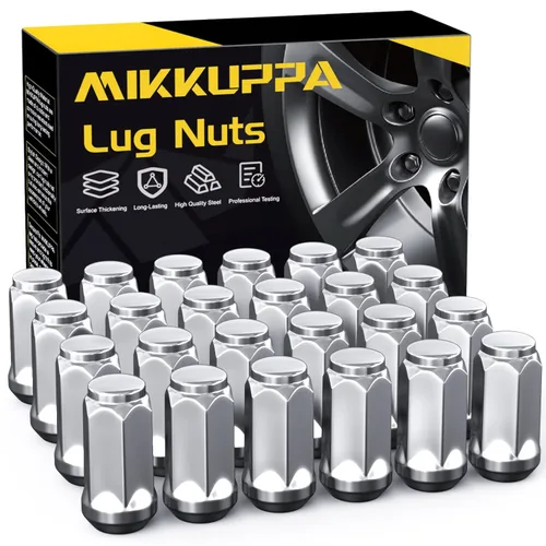 Miniatura 13 de MIKKUPPA Tuercas de llanta OEM de 9/16"-18 – Repuesto para ruedas Dodge Ram 1500 Dakota Durango Chrysler Aspen Mitsubishi Raider Factory, juego