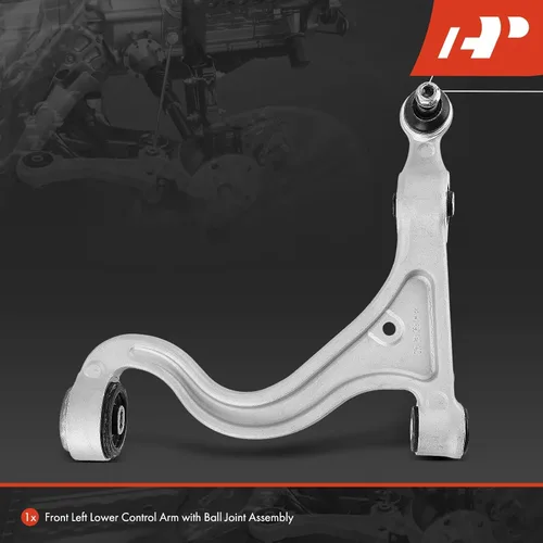 Miniatura 3 de A-Premium Brazo de control inferior delantero izquierdo, con rótula y buje, compatible con Porsche Panamera 2010 2011 2012 2013 2014