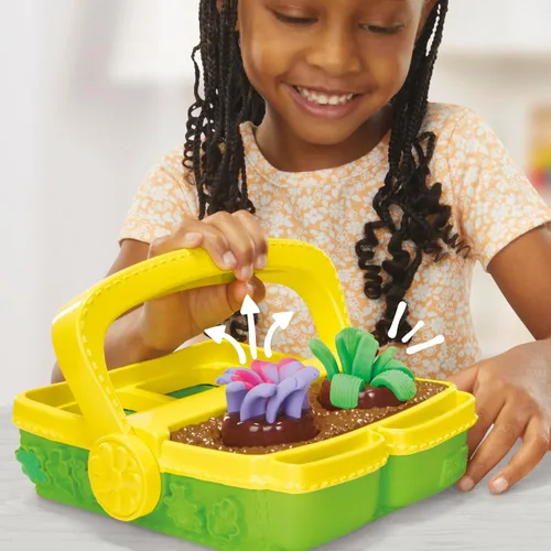 Miniatura 8 de Play-Doh Juego de juguetes de jardín de flores florecientes, juego de simulación de naturaleza, artes y manualidades para niños, regalos de relleno