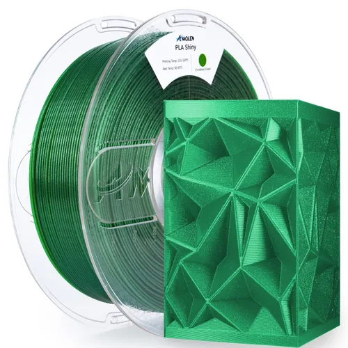 Miniatura 33 de AMOLEN - Filamento de seda PLA para impresora 3D de 1.75mm, filamento brillante blanco para impresión 3D, carrete de 1kg (2.2 libras), compatible