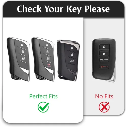 Miniatura 2 de Funda protectora de TPU suave para llavero compatible con Lexus ES350 ES300h UX200 LS500 LS500H LC500 LC500h control remoto inteligente de entrada