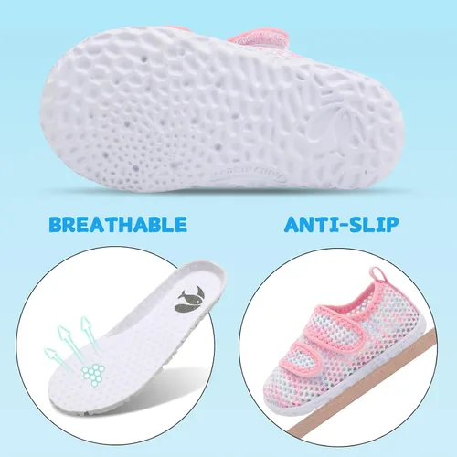 Miniatura 209 de FEETCITY Baby Boys Girls Water Sport Shoes Barefoot Kids Aqua Socks Quick-Dry Beach Swim Pool Shoes
