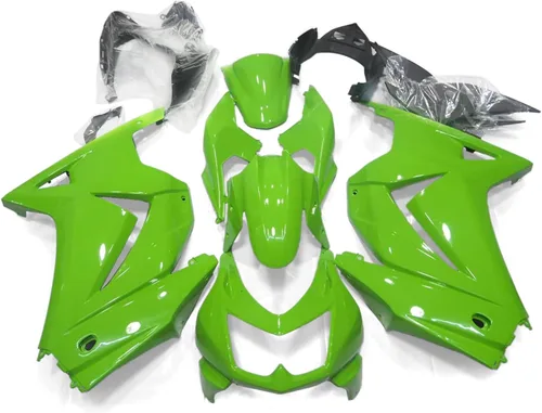 Miniatura 10 de Kit de carenado de carrocería de motocicleta ABS para Kawasaki Ninja 250R EX250 2008 2009 2010 2011 2012 Azul - (Piezas/kit: 15)