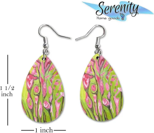 Miniatura 47 de Maureen Claffy Artist Collection Compassion Teardrop Dangle Earrings Set Cute Girls Womens Jewelry Earings Holiday Gifts Summer Decorations