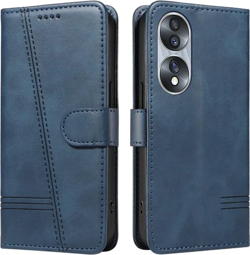 Miniatura 90 de Funda con tapa para Huawei Nova Lite 3, protección de 360 grados, a prueba de golpes, de piel sintética, con función atril y 3 ranuras