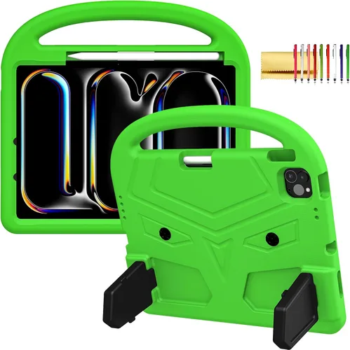 Miniatura 18 de Funda para niños para iPad Pro 11 2022/2021/2020 (4ª/3ª/2ª generación), a prueba de golpes, EVA, funda protectora [compatible con carga de lápiz]