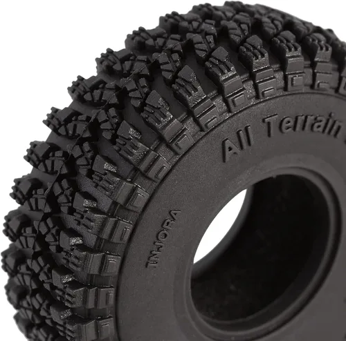 Miniatura 4 de INJORA 1.0 Neumáticos - Neumáticos S5 todo terreno para TRX4M SCX24 AX24 FCX24 Piezas de actualización, 58 * 20mm, T1008