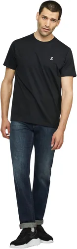 Miniatura 2 de Psycho Bunny - Camiseta clásica para hombre, color gris