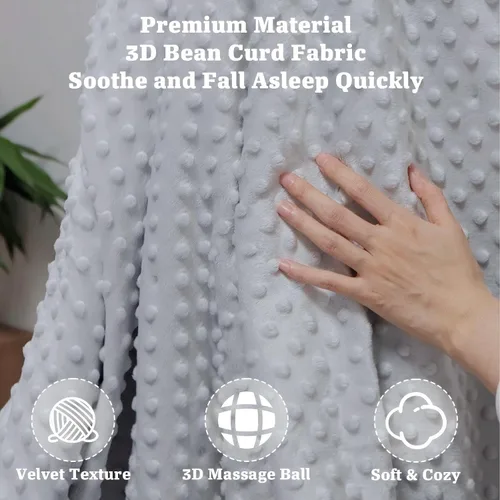 Miniatura 6 de Manta Grounding para aliviar el dolor y dormir más profundo, sábana de cama Earth Connect con fibra de plata, manta esponjosa, regalos para mujeres
