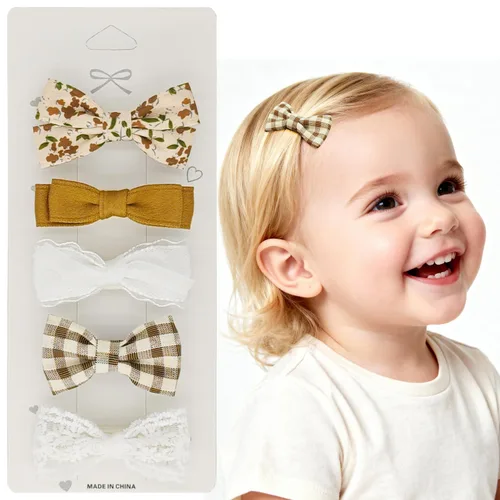 Miniatura 8 de 20 pinzas para el pelo de bebé, antideslizantes, totalmente forradas, suaves para niñas y niños pequeños, accesorios para el cabello hechos a mano