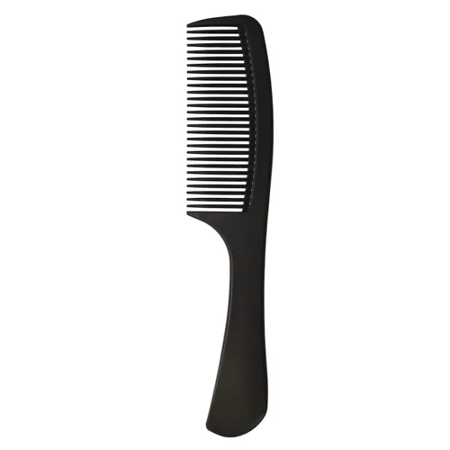 Miniatura 9 de Peine de peluquería profesional Master Barber y Salon Antiestático Resistente al Calor Peine Fuerte y Duradero, Dientes Medianos y Finos en Ámbar