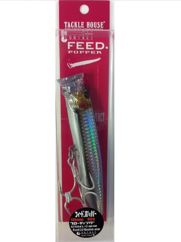 Miniatura 11 de TACKLE HOUSE Feed Popper 175, Señuelos de pesca de atún de agua salada, Topwater, GT, Bonito, Yellowtail, Yellowfin, Atún rojo, flotante
